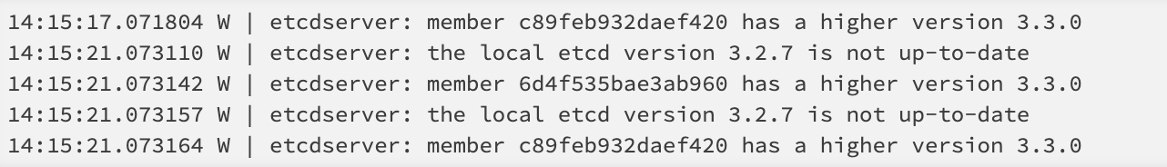 etcd参数